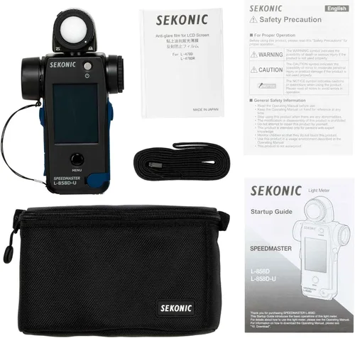 Vista 5 de Sekonic Speedmaster L-858D-U Medidor de luz (401-858)
