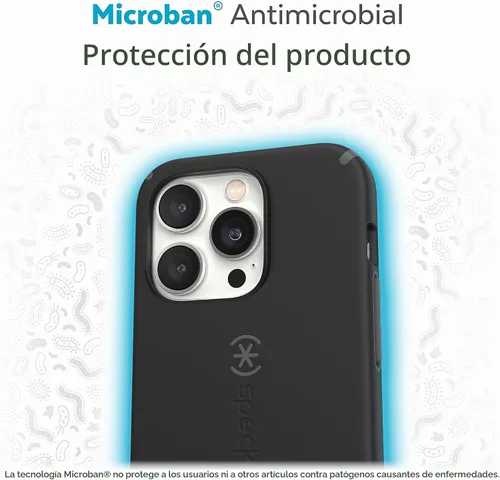 Vista 7 de Speck Funda delgada para iPhone 14 Pro, protección contra caídas, resistente a los arañazos, tacto suave para iPhone 14 Pro de 6.1 pulgadas, doble