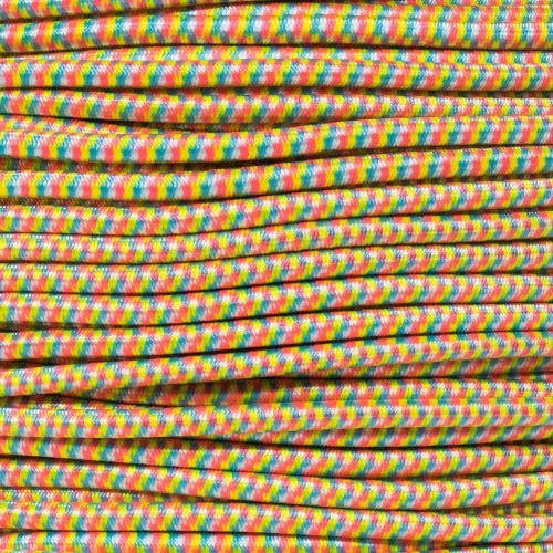 Vista 20 de Paracord Planet Cordón elástico de nailon elástico de 3/16 pulgadas, fabricado en EE. UU