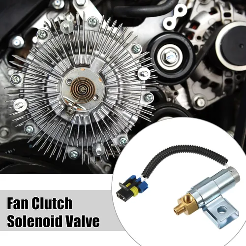 Vista 2 de X AUTOHAUX Reemplazo de alta temperatura A06-26631-000 F224904 S-18706 de la válvula electromagnética de aire del embrague del ventilador del coche