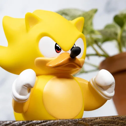 Vista 5 de TUBBZ Sonic The Hedgehog Super Sonic - Figura de vinilo coleccionable de pato - Productos oficiales de Sonic The Hedgehog - Películas y juegos de TV