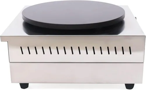 Vista 7 de Plancha eléctrica para hacer crepas de 1700 W, para hacer crepas, 16 pulgadas, máquina de panqueques grande, antiadherente, estufa de panqueques