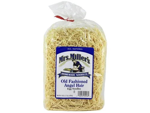 Vista 2 de AmishTastes Mrs. Miller's - Fideos de pelo de ángel antiguos, 16 onzas (paquete de 2)