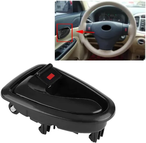 Vista 3 de KIMISS Manija de puerta interior, para Hyundai Accent 2000-2006 Auto Izquierda/Derecha Interior Interior Manija de Puerta Interior (Izquierda)