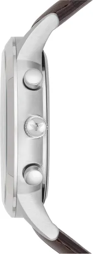 Vista 3 de Emporio Armani de los hombres AR2494Vestido reloj de piel color café