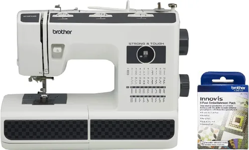 Vista 24 de Máquina de coser Brother ST371HD, fuerte y rígida, con 37 tipos de puntada