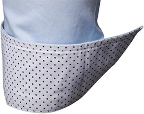 Vista 3 de Camisas de vestir de manga larga con botones sólidos para hombre