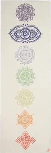 Vista 13 de Shakti Warrior Tapete de yoga TPE - Diseñado por artistas, esterillas premium ecológicas, antideslizantes, no tóxicas, ideales para yoga regular