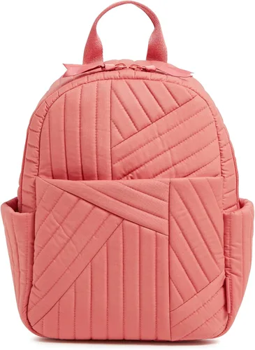Vista 25 de Vera Bradley - Mochila pequeña de algodón para mujer Negro