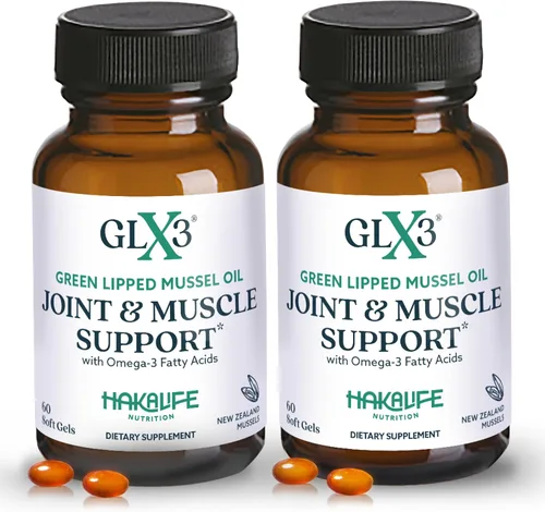 Vista 9 de Haka Life GLX3 - Cápsulas de aceite de mejillón de labios verdes para apoyo articular y muscular Suplemento de mejillón de labios verdes Omega-3