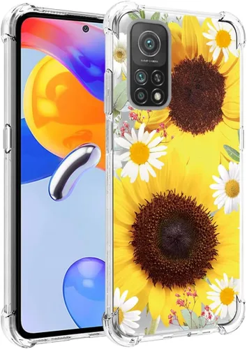 Vista 5 de Funda de teléfono para Redmi Note 11 Pro/Redmi Note 11E Pro para niñas y mujeres, funda protectora transparente de TPU suave y transparente