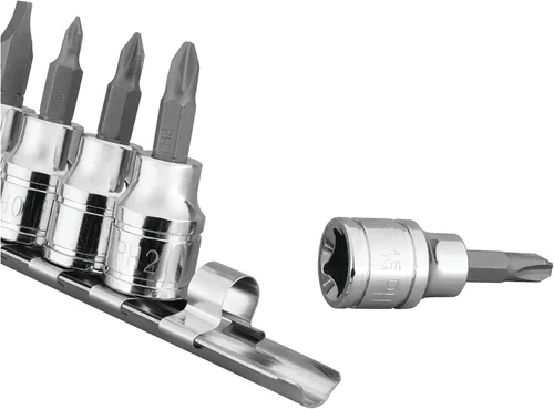 Vista 3 de Performance Tool 8 piezas 3/8" Dr. Juego de puntas para destornillador - W38860