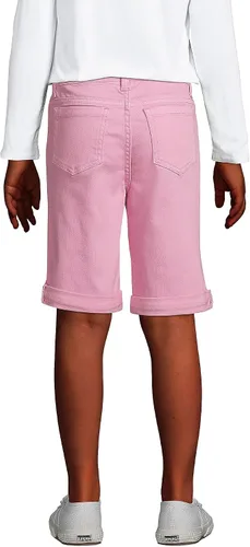Vista 4 de Lands' End Bermudas de mezclilla para niñas