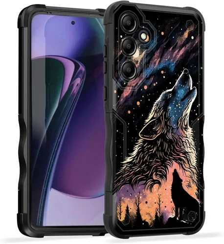 Vista 354 de Funda para Galaxy A14 5G, [Doble Capa][Protección contra Caídas de Grado Militar de 10 Pies] [Antideslizante] Funda Resistente a Prueba de Golpes