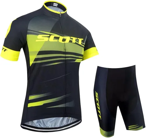 Vista 4 de T.R.S Bicycle Clothing for Men Cycling Jersey Short Sleeve