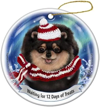 Vista 7 de Pomeranian Fawn Series 5 Christmas Ornament