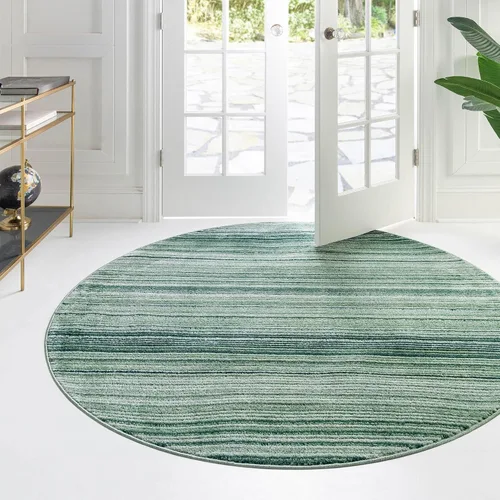 Vista 34 de Unique Loom Gemstone Collection - Alfombra de área - Topacio (2' x 5' 11" corredor, marfil / marrón)