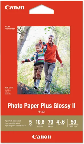 Vista 8 de CanonInk 1432C007 - Papel de fotografía Plus Glossy II, 4 x 6 pulgadas, 400 hojas