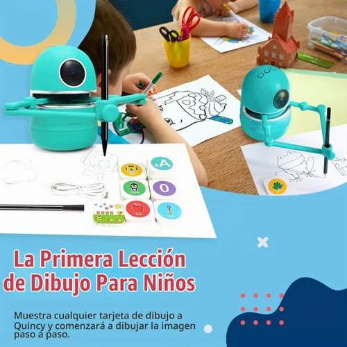 Vista 3 de Angie Fun Robot de dibujo educativo