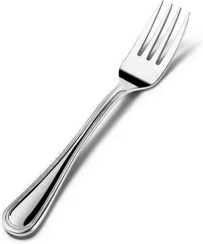 Vista 3 de Tenedor de cena de acero inoxidable 18/10, 8 pulgadas, juego de 12, resistente y apto para lavavajillas Resistente y apto para lavavajillas