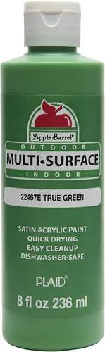 Vista 11 de Apple Barrel Pintura multisuperficie en varios colores (8 onzas), color negro