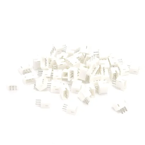 Vista 8 de 50pcs ZH 0.059 in Conectores, 5.9 in Largo 3PIN Enchufe Hembra 28AWG Pigtails Cable para Conexión Eléctrica LED