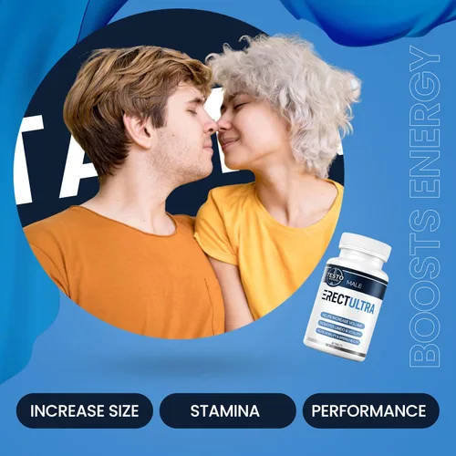 Vista 2 de Suplemento de mejora masculina – Píldoras de rendimiento de acción rápida para hombres para el flujo sanguíneo – Tamaño y resistencia – Potenciador