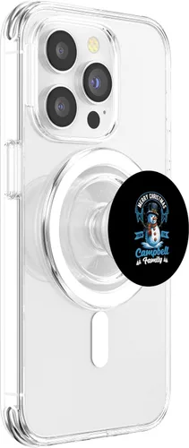 Vista 3 de Campbell Family Christmas Party Costume Snowman Matching PopSockets MagSafe PopGrip for iPhone