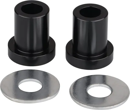 Vista 3 de Bujes elevadores de manillar de palanquilla sólida CNC para Harley Softail Touring Road Glide Street Glide Electra Glide Road King Tri Glide, negro