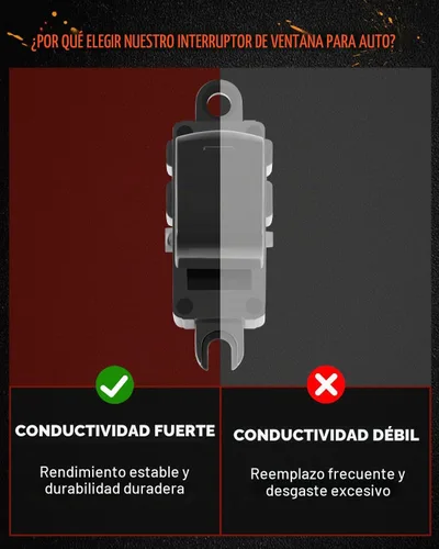 Vista 6 de cciyu Interruptor de ventana eléctrica de repuesto para Nissan 2007-2012 para Altima 2009-2014 para Nissan para Maxima (no para modelos SV), parte