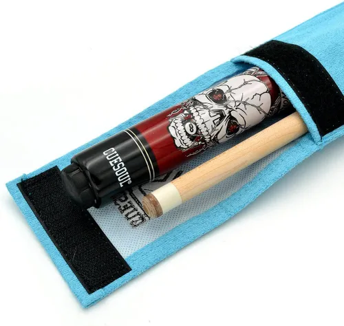 Vista 7 de CUESOUL Juego de taco de billar de arce de 58 pulgadas 19/20/21 oz 1/2 - Serie Rockin