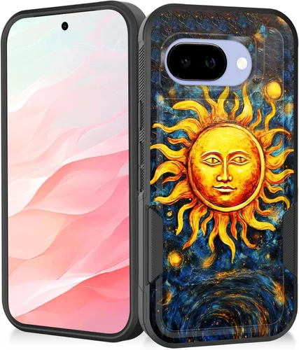 Vista 63 de Funda para Pixel 7a, resistente de doble capa híbrida de policarbonato duro de goma suave a prueba de golpes para Google Pixel 7A 6.1 pulgadas