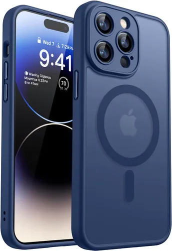 Vista 14 de CANSHN Funda magnética compatible con iPhone Air (6.5 pulgadas), mejorada [protección completa de la cámara] [compatible con Magsafe]