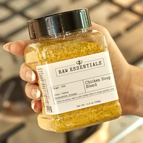 Vista 5 de Raw Essentials Mezcla de condimentos para ramen de pollo, sopa y pho - Condimento robusto y sabroso para sopa, ramen, pho, salsa, roux y más