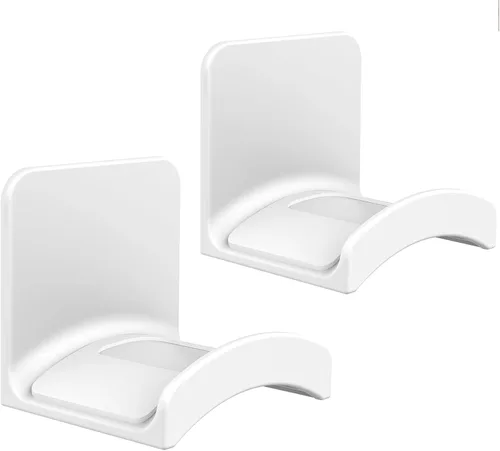 Vista 9 de SOKUSIN Soporte para auriculares, soporte adhesivo para auriculares para juegos, gancho universal de montaje en pared para todos los Negro