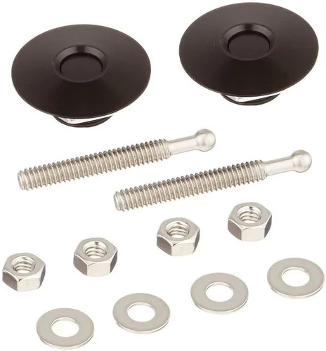 Vista 11 de Paquete de 2 clips de cierre rápido con botón de presión para cofre, kit de cierre universal de 1.25 pulgadas/32 mm de diámetro, aleación