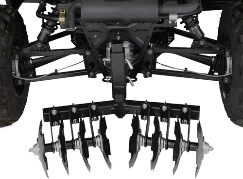 Vista 7 de Big Buck - Grada de arado de disco ATV/UTV de 28 pulgadas de ancho de corte con soporte receptor universal de 2 pulgadas, cultiva de 1 a 2 acres