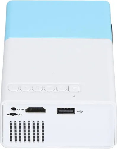 Vista 8 de Mini proyector 1080P FHD para el hogar, proyector portátil LED proyector de video proyector al aire libre compatible con Android iOS TV Stick HDMI