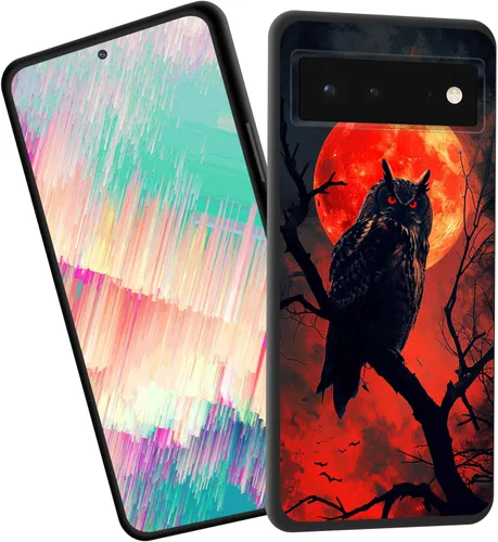 Vista 44 de Funda delgada para Google Pixel 4 XL, funda delgada de silicona de TPU suave a prueba de golpes para Google Pixel 4 XL, cruz negra