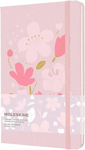 Vista 33 de Moleskine Edición Limitada Sakura - Cuaderno, tapa dura, grande (5 x 8.25 pulgadas), a rayas/con líneas, Caja de Coleccionista Premium Swan
