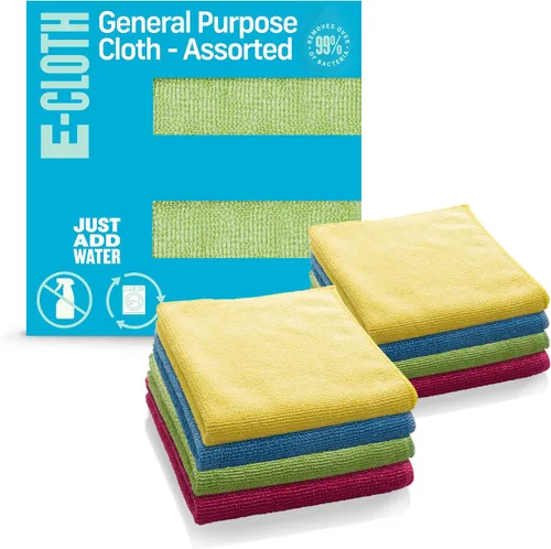 Vista 25 de e cloth paño para vidrio y pulido, los colores pueden variar Varios colores - 1 paquete