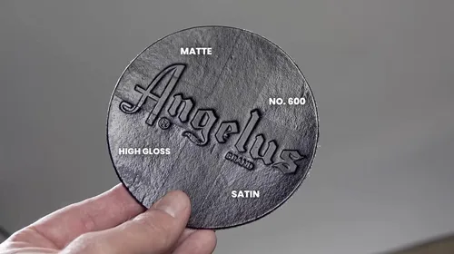 Vista 4 de Angelus Brand Pintura acrílica para piel número 600 - 4 onzas