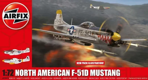 Vista 9 de Airfix Kit de avión modelo de regalo – A02070A F4F-4 Wildcat, kits de modelo de avión de plástico para adultos y niños mayores de 14 años, nivel