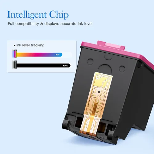 Vista 3 de Valuetoner - Cartuchos de tinta remanufacturados 62XL negro y color para HP Ink 62 para HP 62XL compatibles con HP Envy 7640 7645 5660 5540 5640