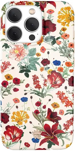 Vista 28 de VELVET CAVIAR Funda para iPhone 15, compatible con MagSafe, probada en caídas de 10 pies, Berry Baby