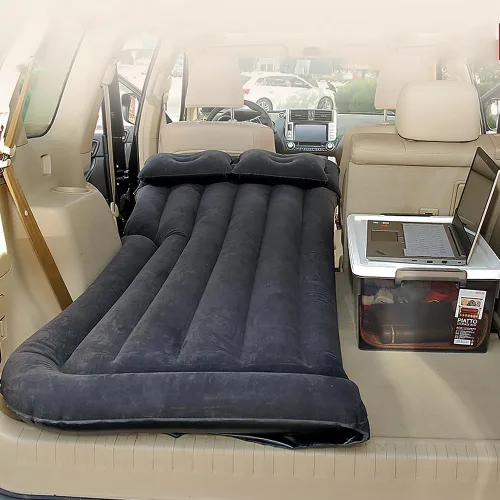 Vista 3 de Car Inflatable Mattress for Smart 1990-2015 2016 2017 2018 2019 2020 2021 2022 2023 Rear Trunk Air Cushion Camping Travel Folding Self Inflating