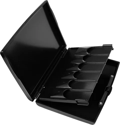 Vista 2 de Estuche para 12 cañas de clarinete Pro Tec Bb, Negro