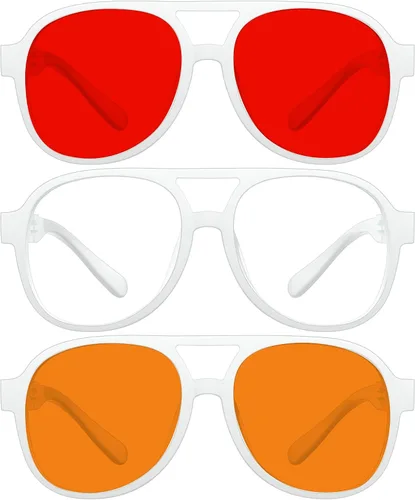 Vista 164 de Eyekepper Gafas de luz azul para hombre y mujer, paquete de 6 lentes Pilot Paquete de 6 color mezclado