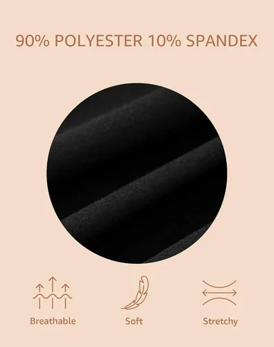 Vista 5 de INNERSY Conjunto de ropa interior térmica para mujer capa base delgada y larga para clima frío