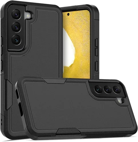 Vista 24 de Funda WOGROO para Samsung Galaxy Z Fold 4 - Funda protectora para teléfono a prueba de golpes, duradera, negra